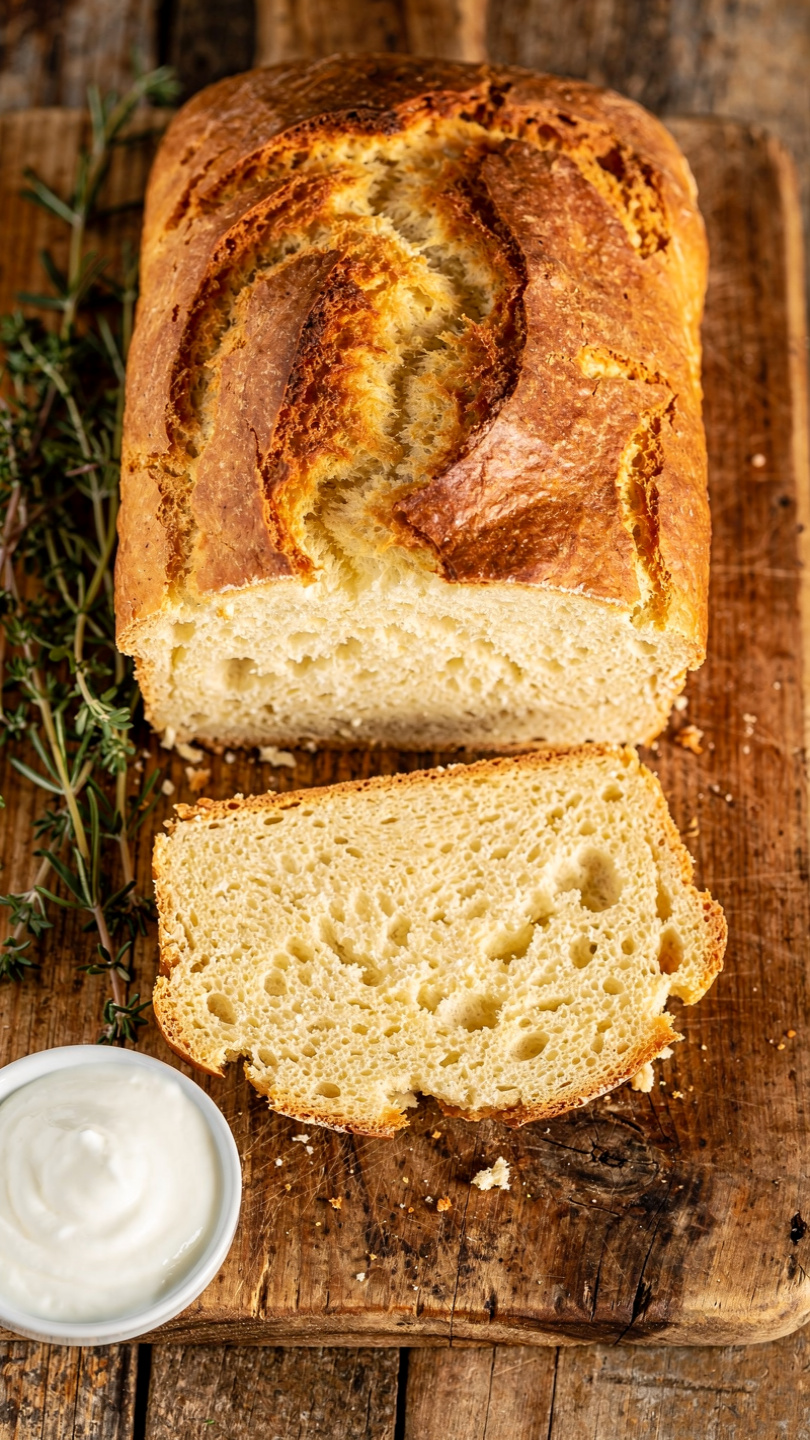 Easy Yogurt Bread Recipe (Low Carb, Healthy, and Incredibly Simple)